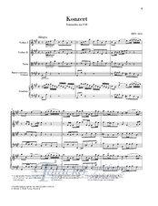Harpsichord Concerto no. 4 A major BWV 1055